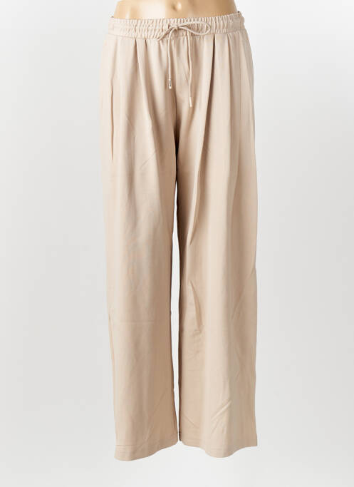 Pantalon droit beige IMPERIAL femme