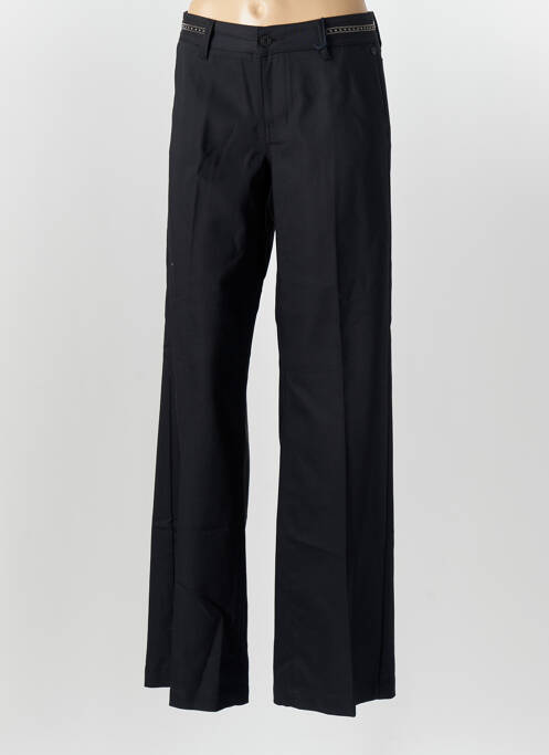 Pantalon droit noir FREEMAN T.PORTER pour femme