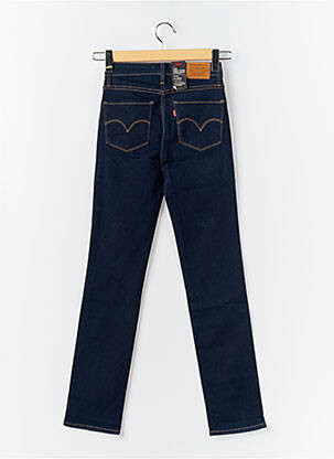 Jeans coupe slim poches bleu LEVI'S femme