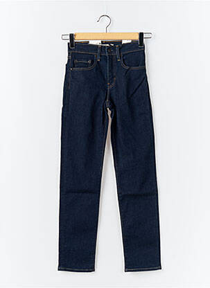 Jeans coupe slim poches bleu LEVI'S femme