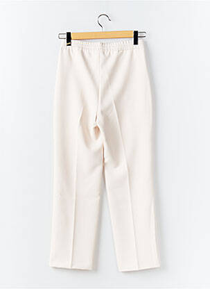 Pantalon droit taille élastique beige LIU  JO femme