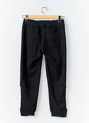 Pantalon cargo poches noir FREEMAN T.PORTER femme
