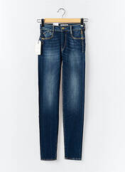 Jeans coupe slim bleu LE TEMPS DES CERISES pour femme seconde vue