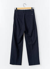 Pantalon droit bleu TOMMY HILFIGER pour femme seconde vue