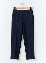 Pantalon droit bleu TOMMY HILFIGER pour femme seconde vue