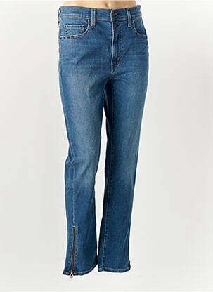Jeans coupe droite taille haute taille haute bleu LEVI'S femme
