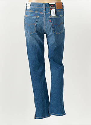 Jeans coupe droite taille haute taille haute bleu LEVI'S femme