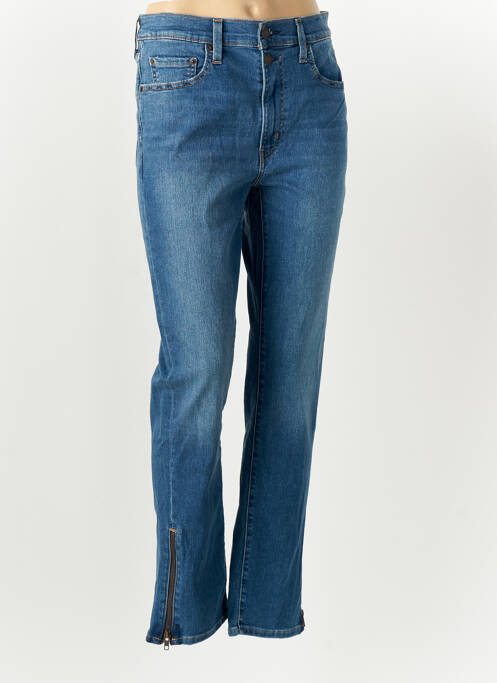 Jeans coupe droite bleu LEVIS pour femme