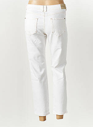 Jeans coupe slim stretch taille normale blanc FREEMAN T.PORTER femme