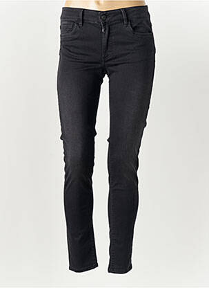 Jeans coupe slim stretch taille normale noir SALSA femme
