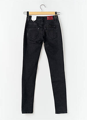 Jeans coupe slim stretch taille normale noir FREEMAN T.PORTER femme