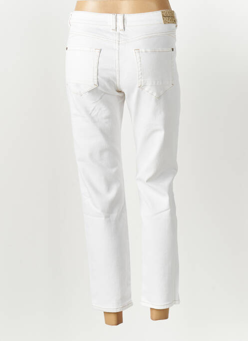 Jeans coupe slim blanc FREEMAN T.PORTER pour femme