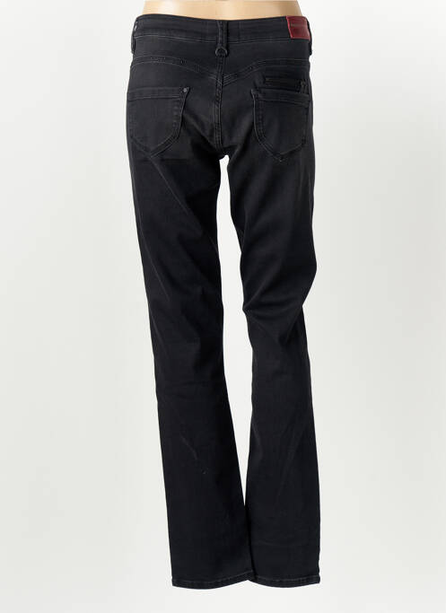 Jeans coupe slim noir FREEMAN T.PORTER pour femme