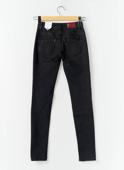 Jeans coupe slim noir FREEMAN T.PORTER pour femme