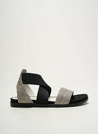 Sandales/nu pieds bout ouvert talon plat jusqu'à 3cm noir REGARD femme