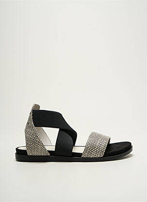 Sandales/nu pieds bout ouvert talon plat jusqu'à 3cm noir REGARD femme