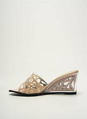 Mules/Sabots beige AZUREE pour femme seconde vue