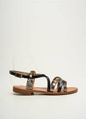 Sandales/Nu pieds noir LES TROPEZIENNES PAR M.BELARBI pour femme seconde vue