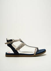 Tongs bleu REGARD pour femme seconde vue