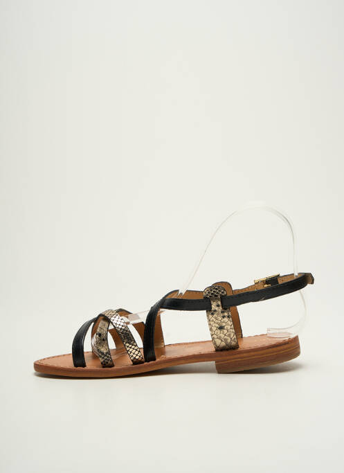 Sandales/Nu pieds noir LES TROPEZIENNES PAR M.BELARBI pour femme