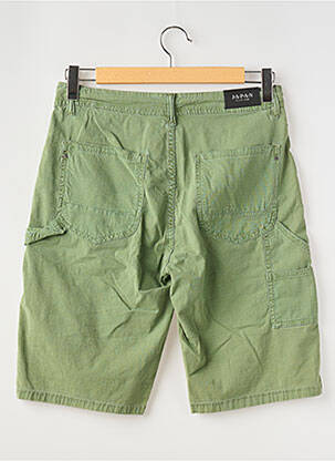 Bermuda stretch taille normale vert JAPAN RAGS homme