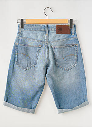 Bermuda coupe droite taille normale bleu G STAR homme
