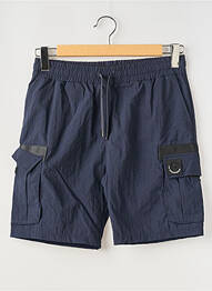 Short tissage popeline taille normale bleu DOUBLEHOOD homme
