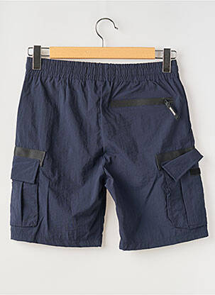 Short tissage popeline taille normale bleu DOUBLEHOOD homme