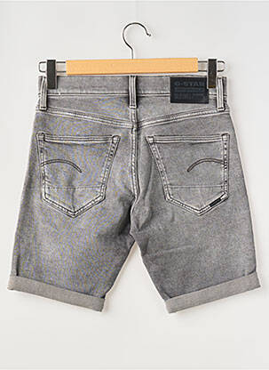 Bermuda stretch taille normale gris G STAR homme