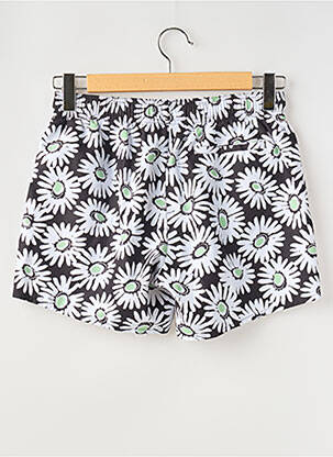 Short de bain tissage popeline noir HUGO BOSS homme