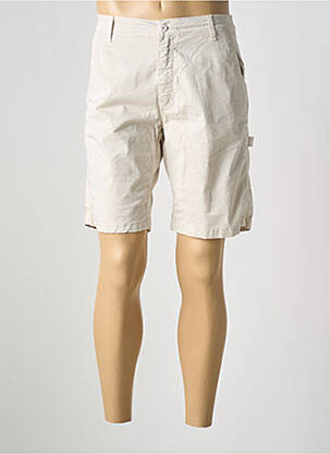 Bermuda stretch taille normale beige LE TEMPS DES CERISES homme