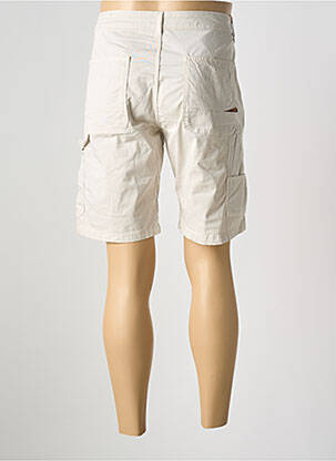 Bermuda stretch taille normale beige LE TEMPS DES CERISES homme