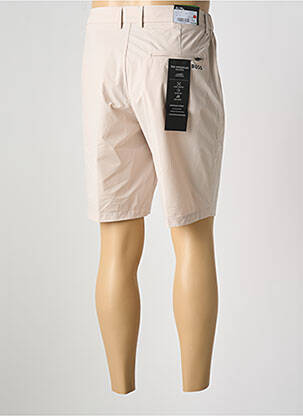 Bermuda stretch taille haute beige HUGO BOSS homme