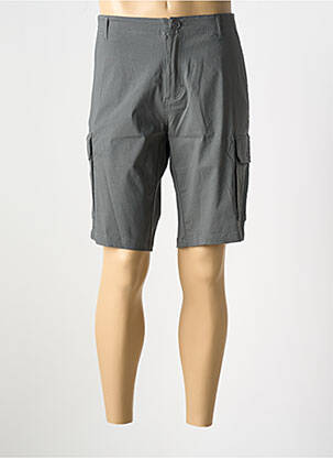 Bermuda stretch taille normale gris SUN VALLEY homme