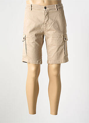 Bermuda stretch taille normale beige REPLAY homme