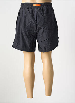 Short de bain tissage popeline noir GERTRUDE homme