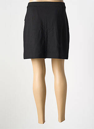Jupe courte coupe droite noir GUESS femme