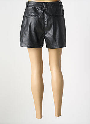 Short tissage simili-cuir taille normale noir SALSA femme