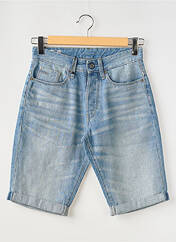 Bermuda bleu G STAR pour homme seconde vue