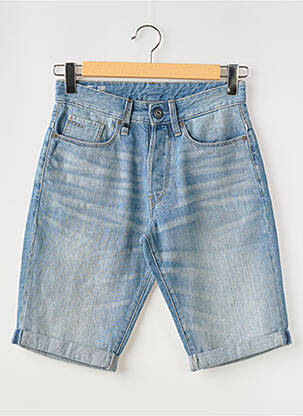 Bermuda bleu G STAR pour homme
