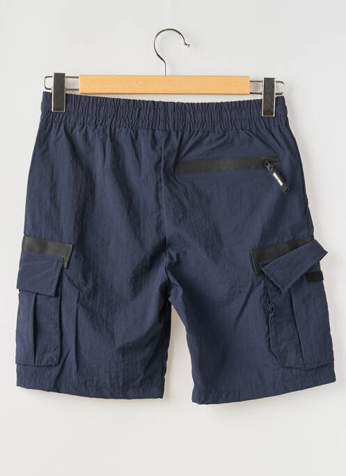 Short tissage popeline taille normale bleu DOUBLEHOOD homme