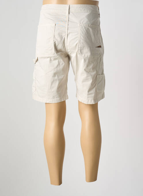 Bermuda stretch taille normale beige LE TEMPS DES CERISES homme