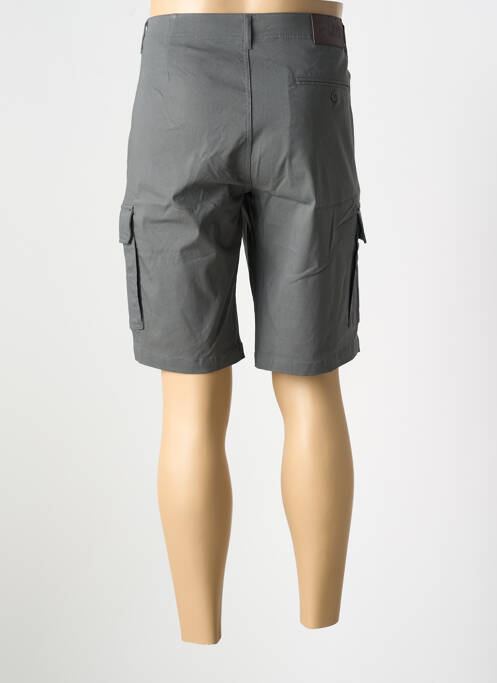 Bermuda stretch taille normale gris SUN VALLEY homme