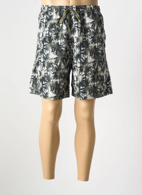 Short de bain tissage popeline vert ARMANI EXCHANGE homme