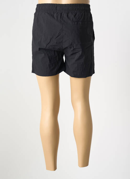 Short de bain tissage popeline noir DOUBLEHOOD homme