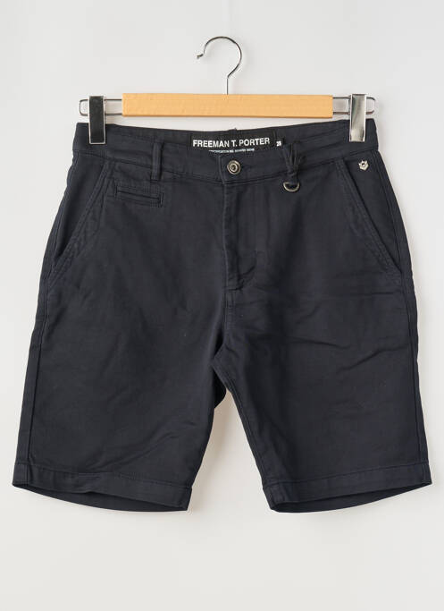 Bermuda bleu FREEMAN T.PORTER pour homme