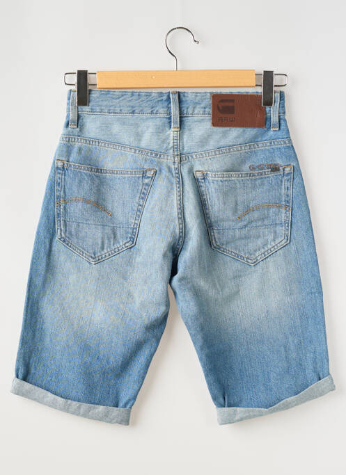 Bermuda bleu G STAR pour homme