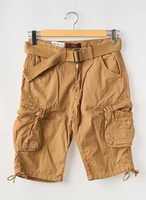Bermuda marron SCHOTT pour homme