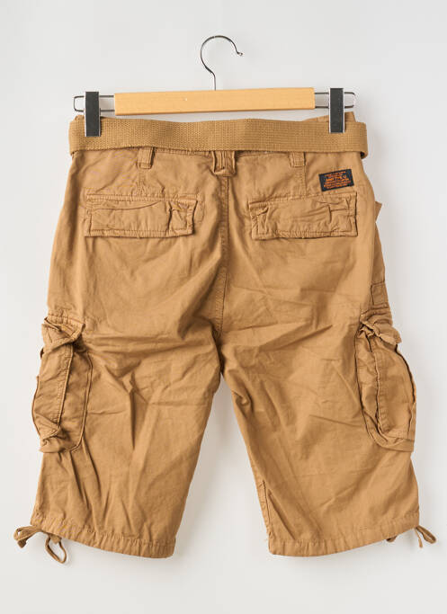 Bermuda marron SCHOTT pour homme