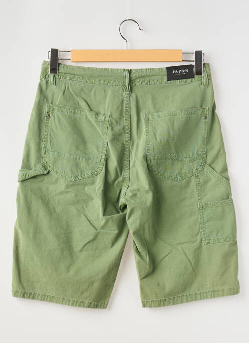 Bermuda vert JAPAN RAGS pour homme